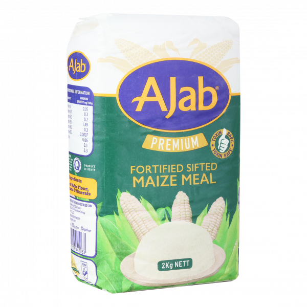 Ajab Premium Fortified Sifted Maize Meal 2Kg